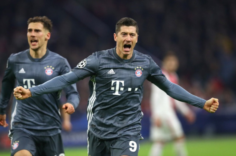 Lewati Legenda Bayern, Lewandowski Masuk ke Tiga Besar Top Skor Sepanjang Masa Bundesliga