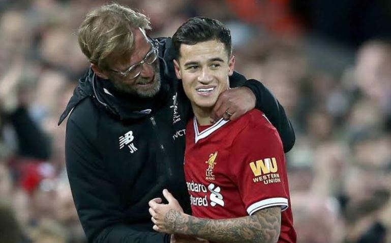 Jurgen Klopp Lihat Sosok Philippe Coutinho bak Alessandro Del Piero