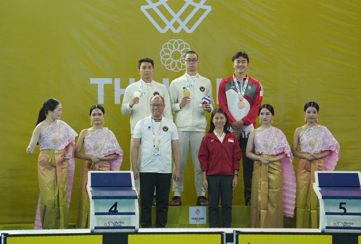 SEA Games 2025: Dari Renang, Jason Donovan Tambah Perolehan Medali Emas Tim Indonesia