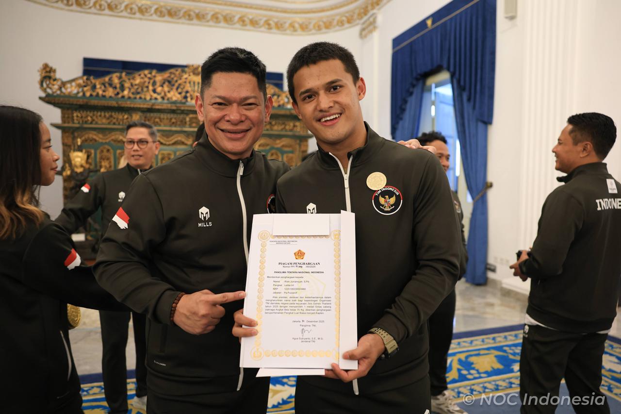 Bonus SEA Games 2025 Tersalurkan, NOC Indonesia: Bentuk Penghargaan Pemerintah untuk Atlet