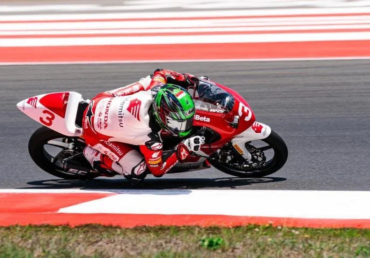 Bintang Pranata Raih Podium Kedua Race Pertama Idemitsu Moto4 Asia Cup Mandalika