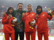 3 Pelari Indonesia Sapu Bersih Medali 100 Meter Putri Asian Para Games 2018