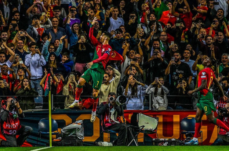 Cetak Gol Ke-125, Cristiano Ronaldo Bawa Portugal Lolos Kualifikasi Piala Eropa 2024