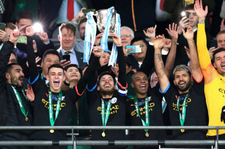 Manchester City 2-1 Aston Villa: The Citizens Juara Piala Liga 2019-20