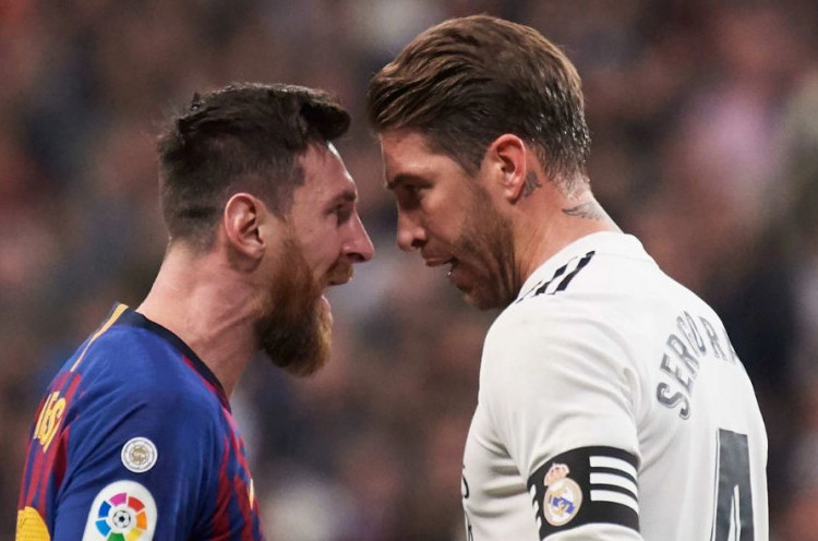 Sergio Ramos Pendam Hasrat Jadi Rekan Setim Messi