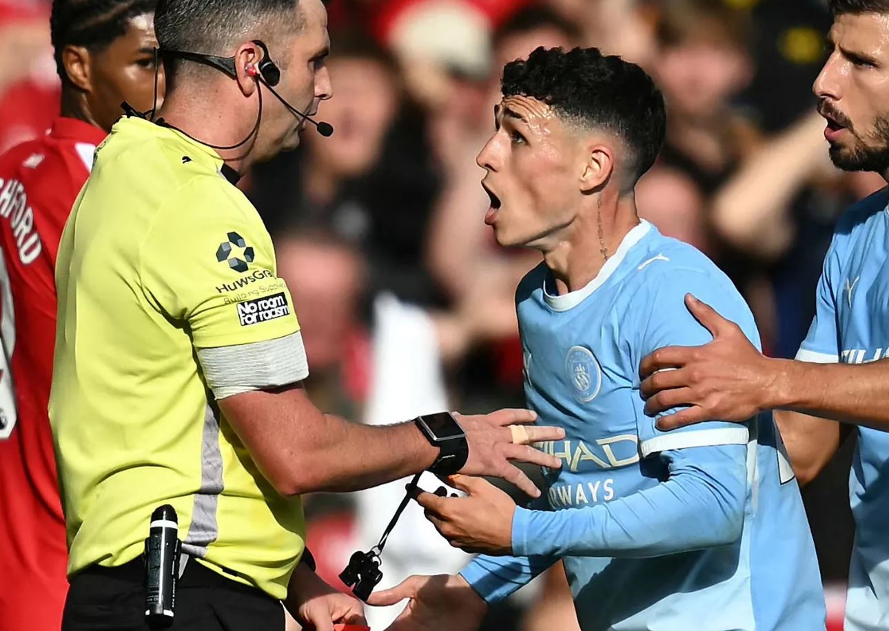 Kartu Merah Phil Foden yang Mengubah Segalanya di Derby Manchester
