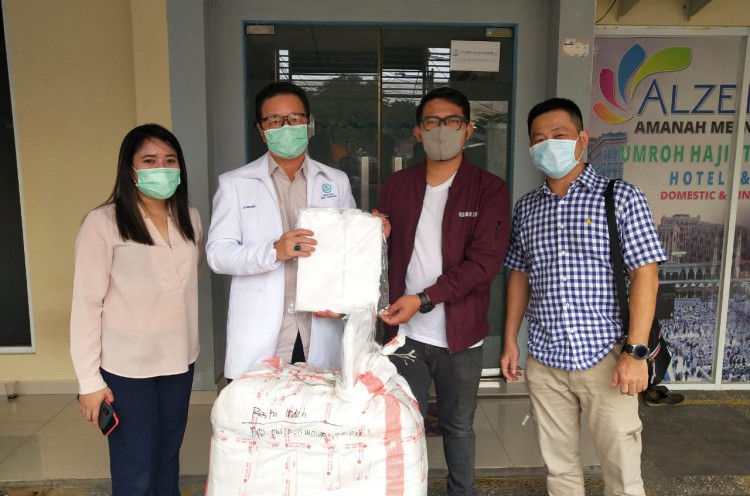 Serahkan 75 APD, PSSI Pers Tuntaskan Aksi Donasi Lawan Virus Corona Jilid II