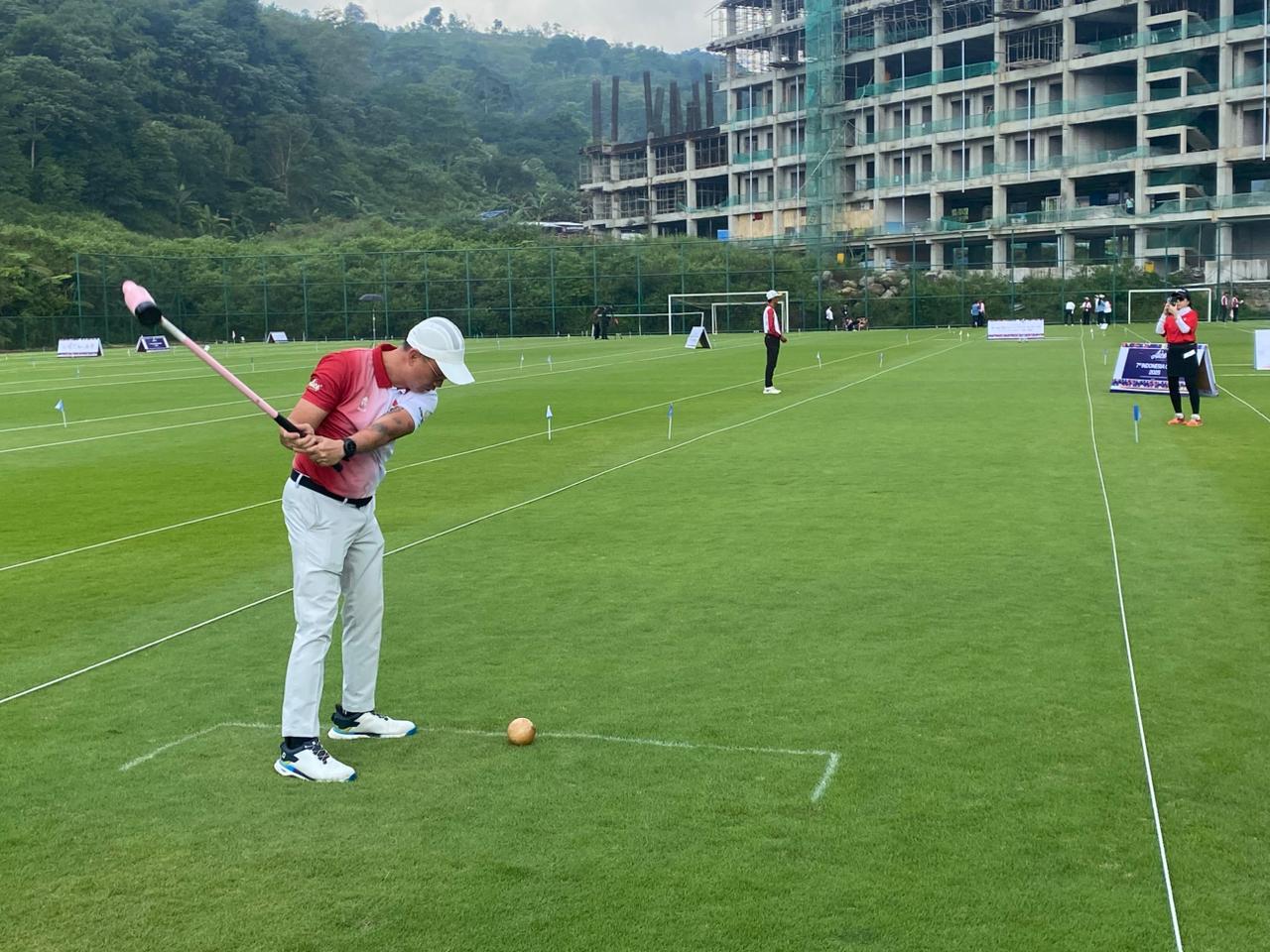 President Cup Jadi Ajang Para Ketua Federasi Woodball Mancanegara Bertanding Sambil Beramal