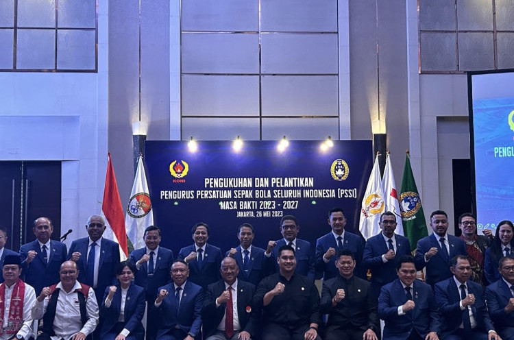Ketua KONI Lantik Kepengurusan PSSI 2023-2027, Minta Timnas Indonesia Makin Berjaya