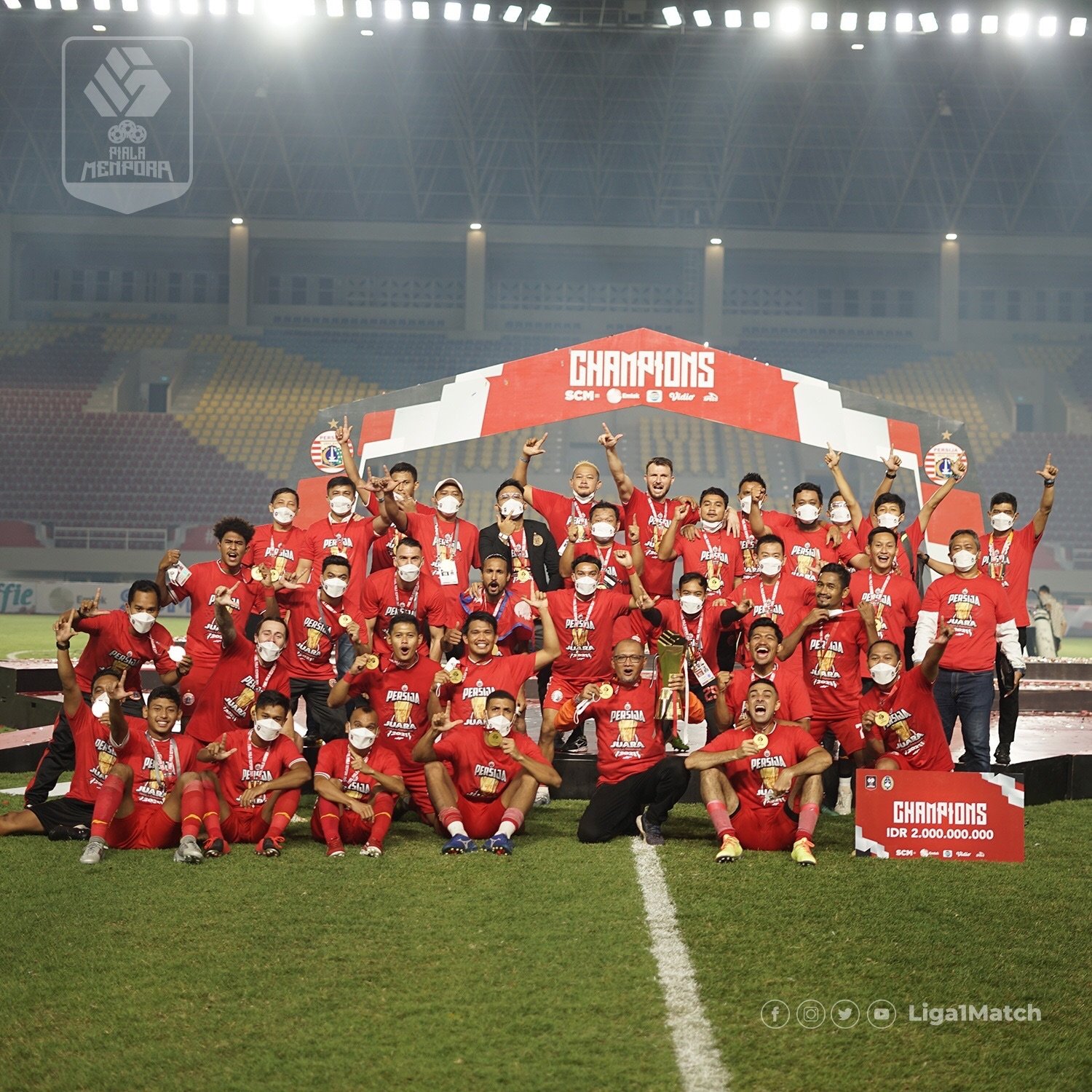 Statistik Piala Menpora 2021: Persija Jakarta Dominan