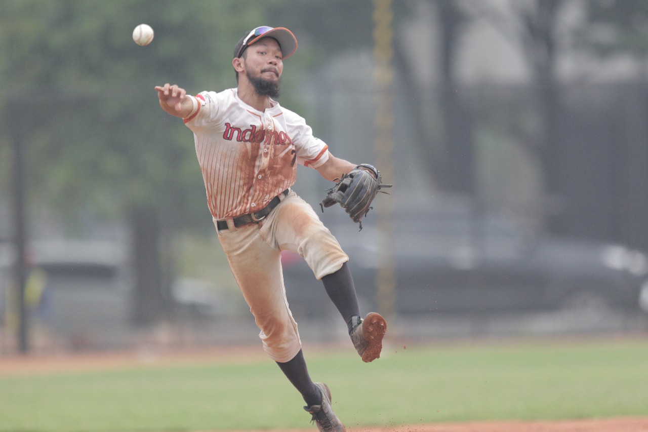 Test Event Baseball Asian Games 2018: Harimau Berhasil Kejutkan Badak
