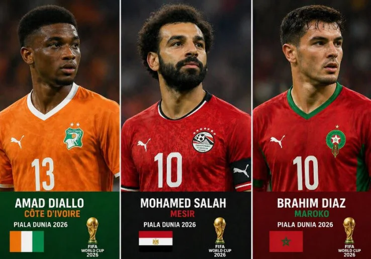 7 Bintang Afrika yang Aksinya Dinantikan di Piala Dunia 2026