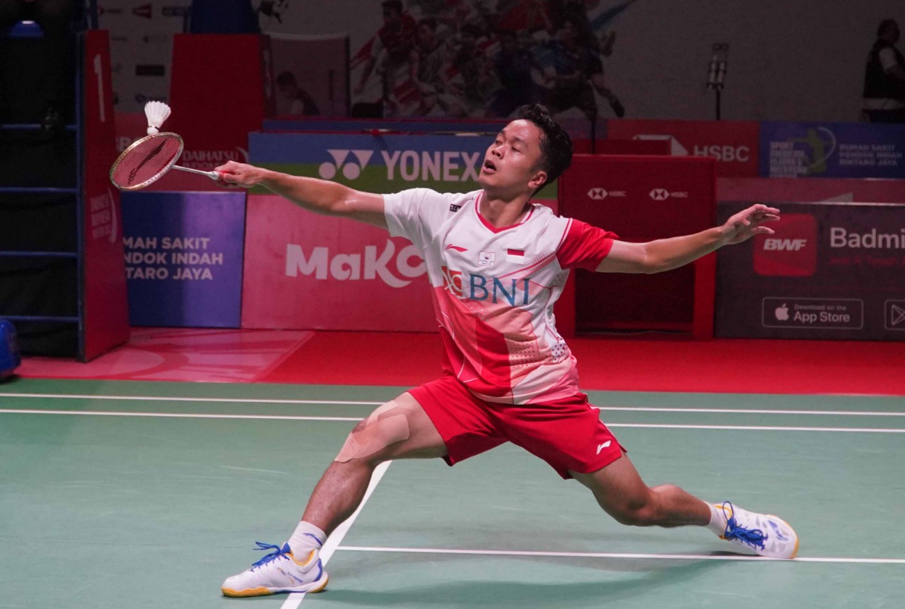 Indonesia Masters: Anthony Ginting Tak Terhenti