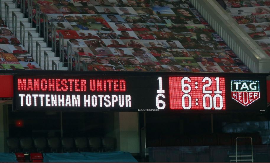 Man United 1-6 Tottenham, Oktober Kelam untuk Red Devils
