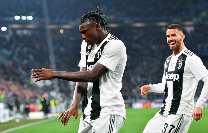 Moise Kean di Mata Giorgio Chiellini: Kombinasi Balotelli-Trezeguet