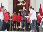 Wejangan Presiden Jokowi untuk Timnas Indonesia U-22