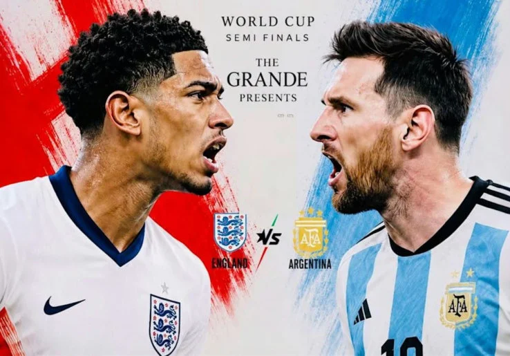 Superkomputer Prediksi Skor Inggris vs Argentina, Hasil yang Ketat di Atlanta Stadium