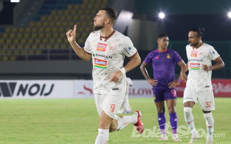 Hasil Liga 1: Marko Simic Cetak Gol, Persija Gagal Kalahkan Persik