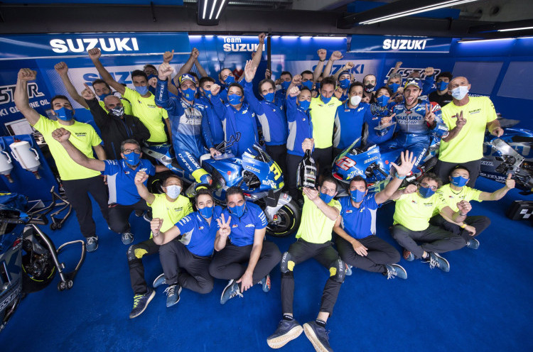 Suzuki Diuntungkan Pembekuan Mesin MotoGP 2021