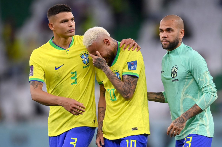 Perjalanan Brasil Berakhir di Piala Dunia 2022: Tite Mundur, Dua Pemain Senior Angkat Bicara