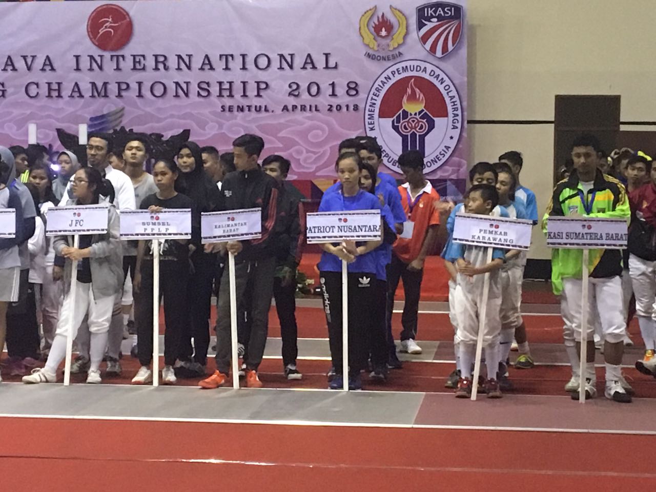 West Java International Fencing Championship 2018 Jadi Wadah Jabar Cari Atlet Berbakat