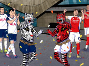 5 Momen Menarik Duel Tottenham Hotspur Vs Arsenal di Masa Lalu