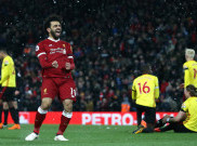 Catatan Spesial Mohamed Salah Setelah Bawa Liverpool Cukur Watford