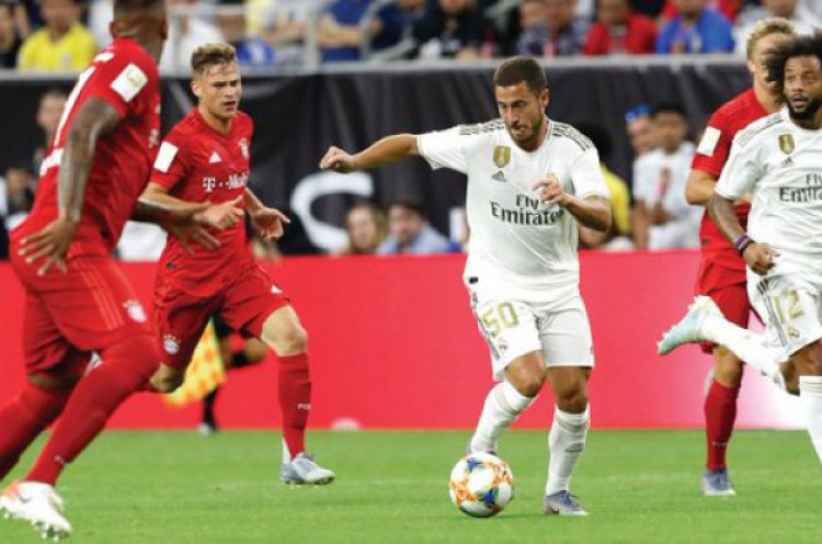 Alasan Eden Hazard Kenakan Nomor Punggung 50 pada Debut di Real Madrid
