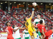 Galeri Foto: Timnas Indonesia Ditahan Singapura di Semifinal Pertama