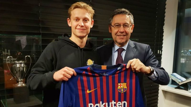 Frenkie de Jong, Bagian Penting Skenario Jangka Panjang Barcelona 