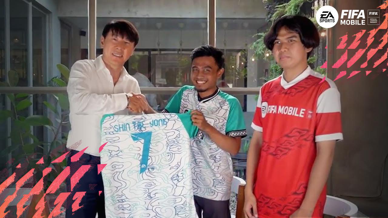 Pemenang Meet The Manager EA SPORTS FIFA Bertemu dan Berguru bersama Shin Tae-yong