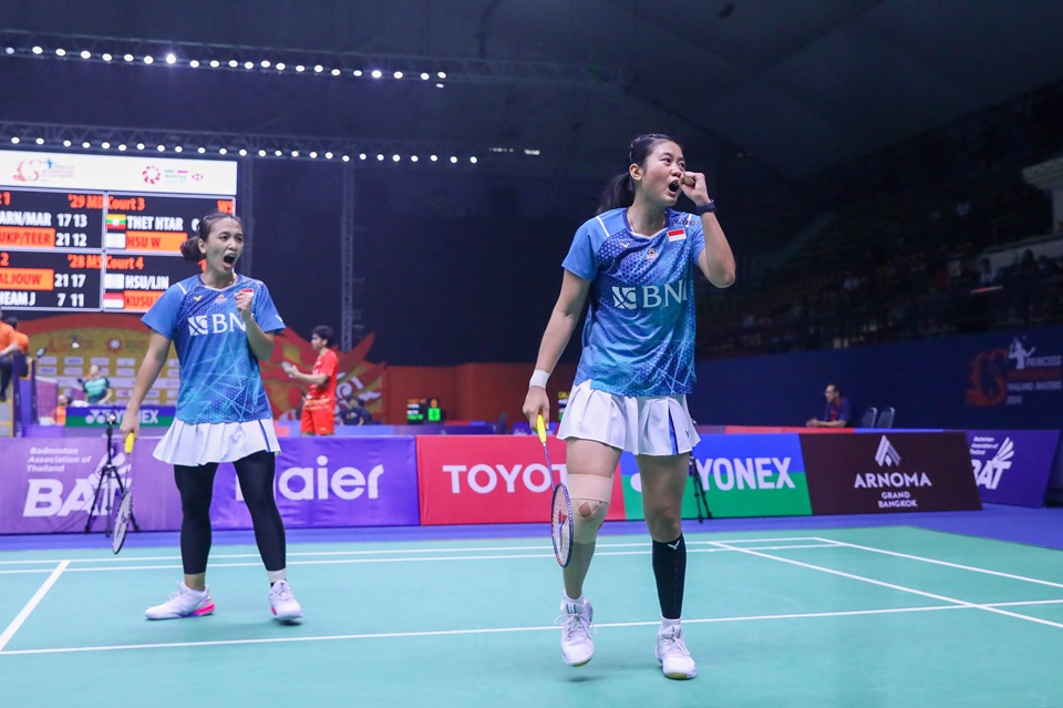 PBSI Tepis Anggapan Wakil Indonesia Gagal di Thailand Master 2024