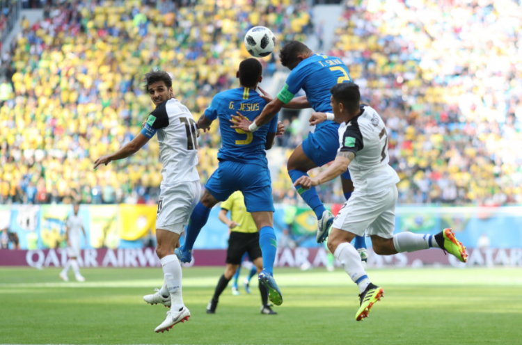 Brasil 2-0 Kosta Rika: Coutinho dan Neymar Bawa Tim Samba Jaga Asa ke 16 Besar, La Sele Tersingkir