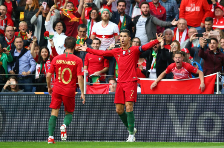 Pelatih Portugal Sebut Cristiano Ronaldo Jenius Sepak Bola