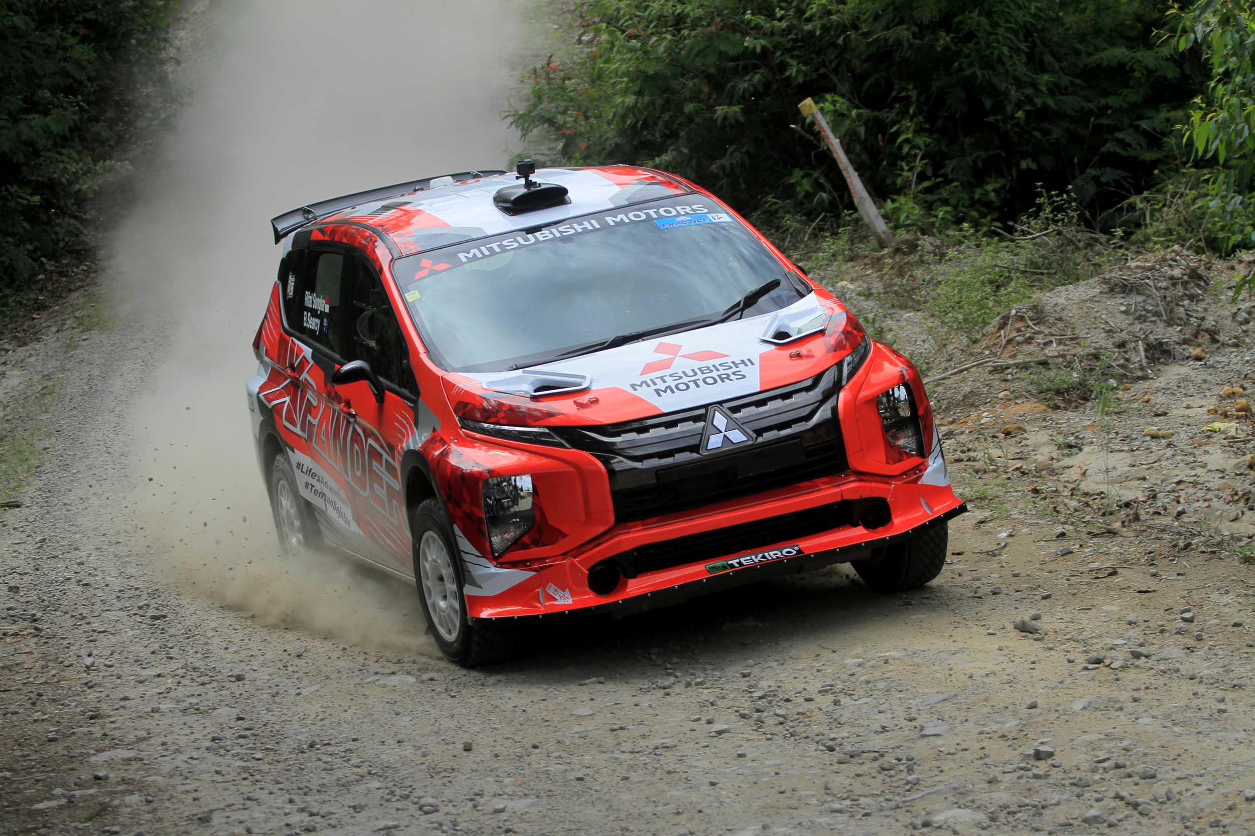 Rifat Sungkar dan Mitsubishi XPANDER Rally Team Bersiap Hadapi APRC