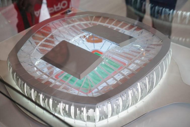 Dua Lapangan Latih Jakarta International Stadium Diresmikan