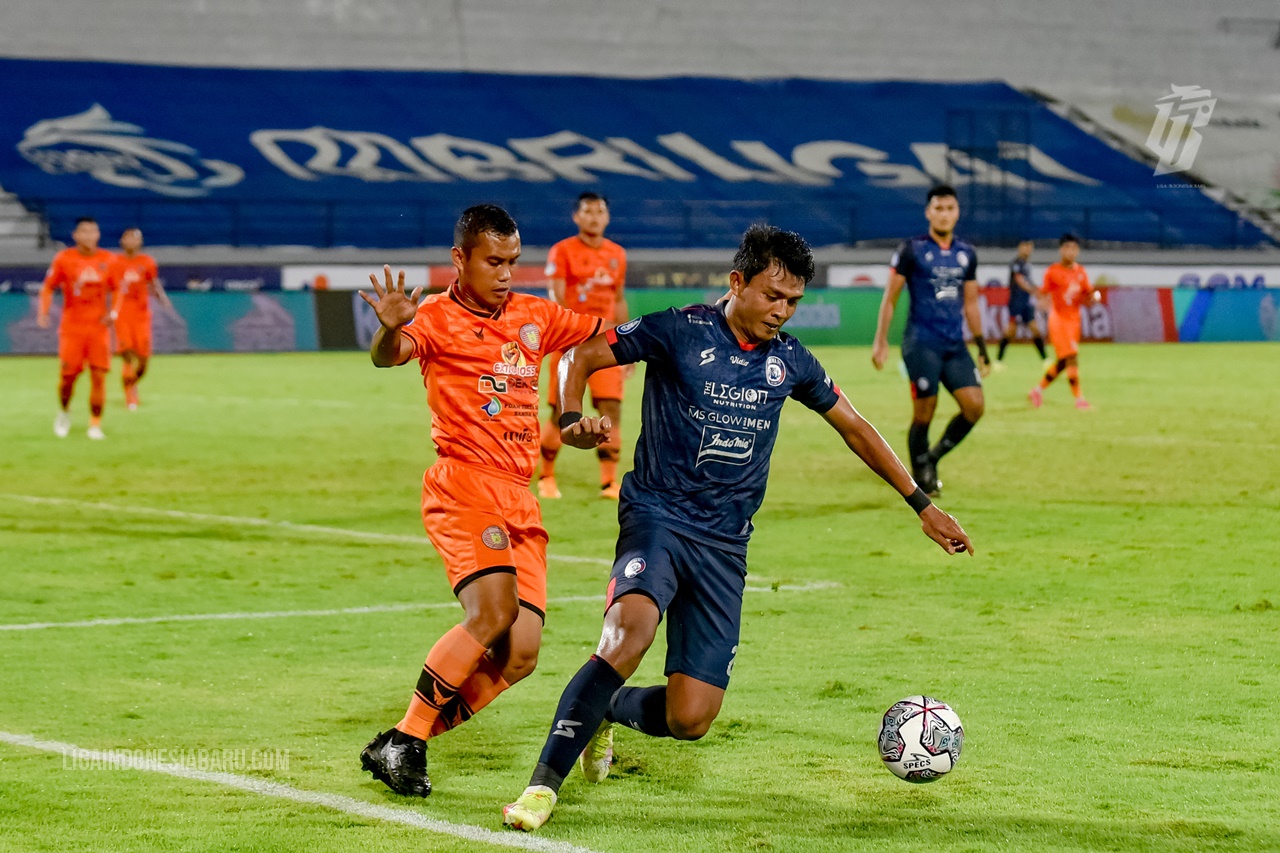Arema FC Akui Sulit Kembangkan Permainan Kontra Persiraja
