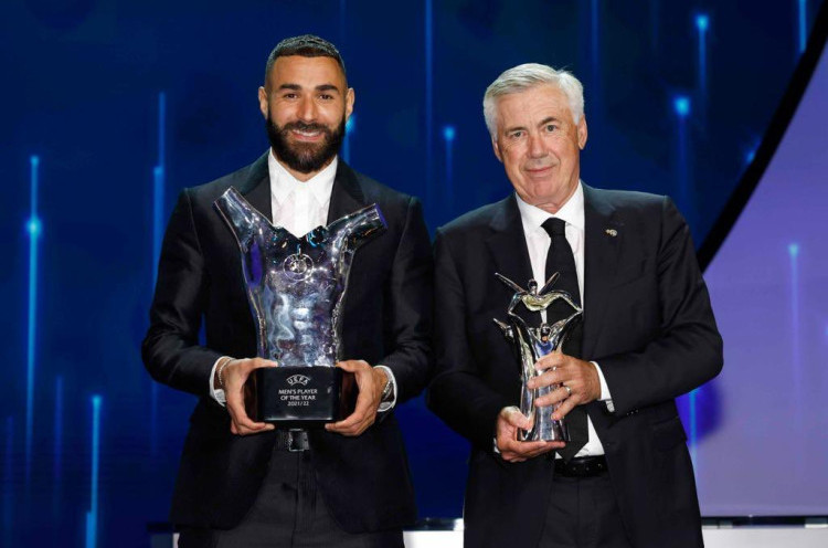 Daftar Pemenang Penghargaan UEFA 2022: Dominasi Real Madrid