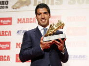 Luis Suarez Raih Penghargaan Golden Shoe 2015/16