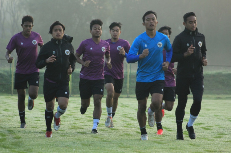 Timnas Indonesia U-19 Kembali Latihan dengan Intensitas Tinggi Jelang Laga Uji Coba
