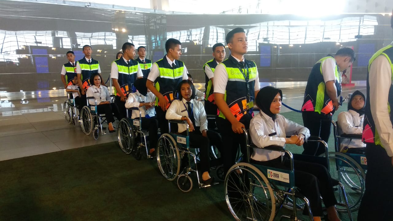 Aneka Hiburan Bakal Sambut Atlet Asian Para Games 2018 di Bandara