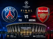 Tempat Nobar Final Liga Champions Antara PSG vs Arsenal, Sabtu (30/5)