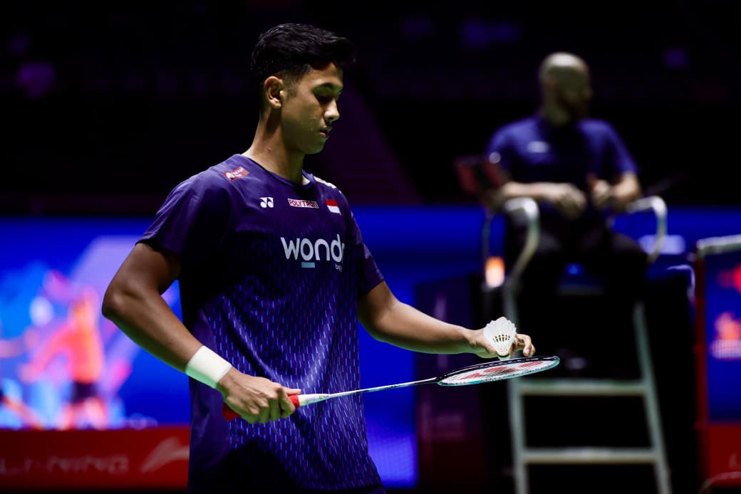 Alwi Farhan terhenti di semifinal Singapore Open 2026. (PBSI)