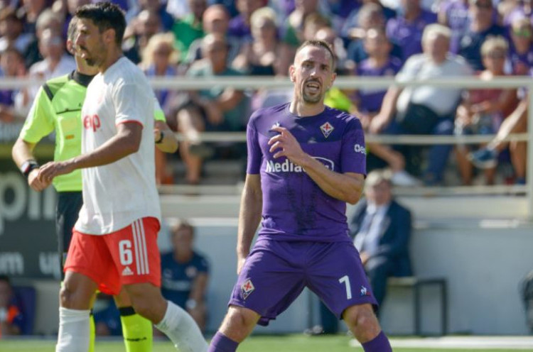 Fiorentina 0-0 Juventus: Tuah Franck Ribery dan Kegagalan Bianconeri Raih Tiga Poin di Artemio Franchi