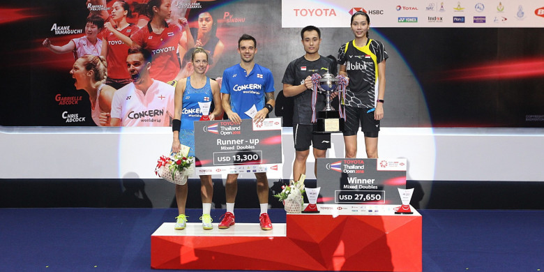 Hafiz / Gloria Tak Ingin Terus Dibayangi Prestasi Tontowi / Liliyana