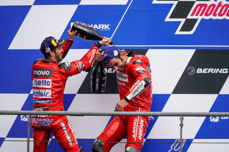 Pengamat MotoGP: Andrea Dovizioso dan Danilo Petrucci Berteman, Alasan Ducati Tidak Kompetitif