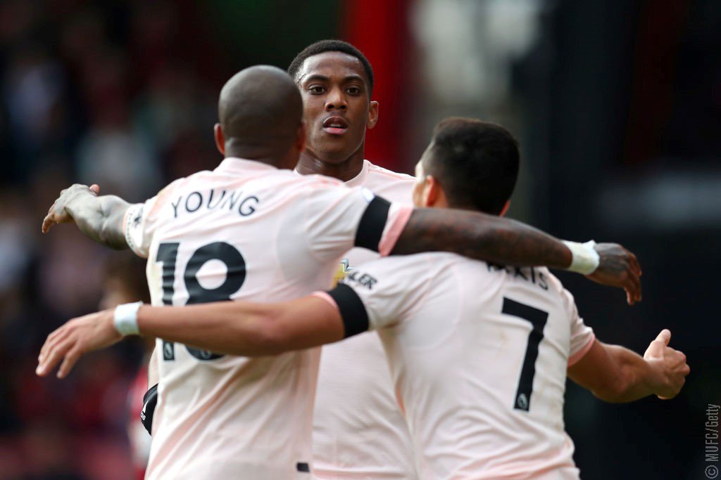 Bournemouth 1-2 Manchester United, Gol pada Injury Time Menangkan The Red Devils