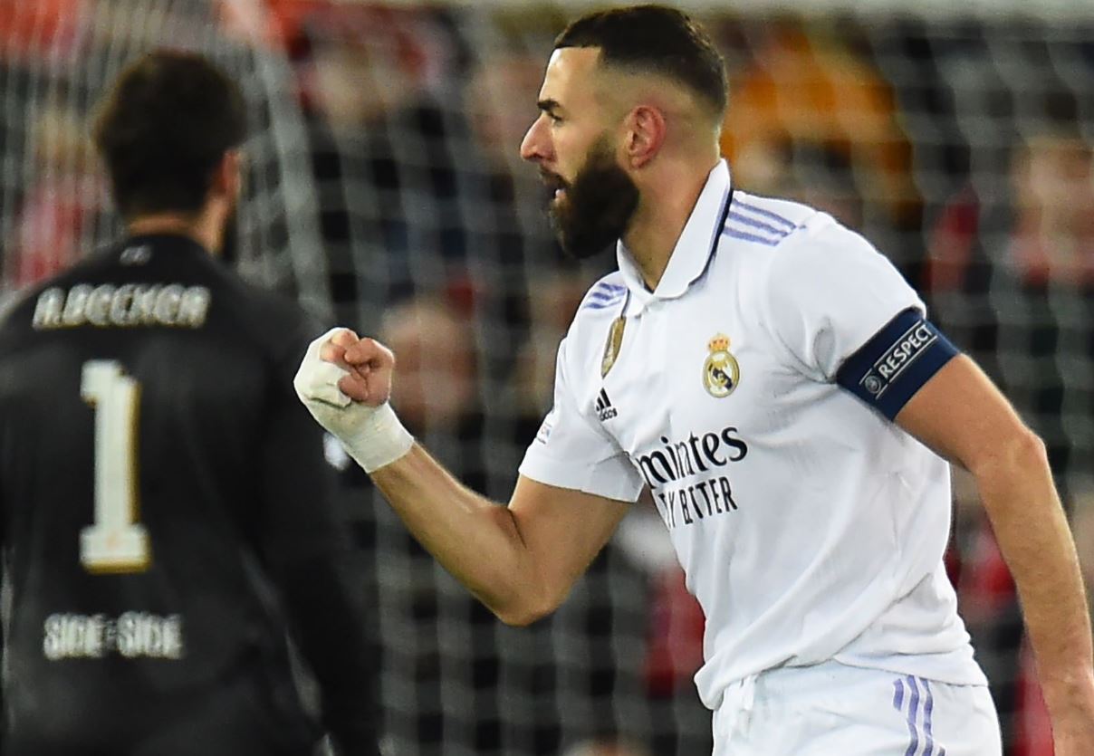 Liga Champions: Karim Benzema Siap Tampil di Leg Dua Lawan Liverpool