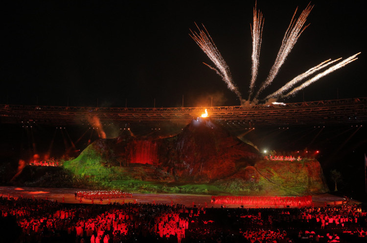 Galeri Foto: Pembukaan Asian Games 2018 yang Spektakuler