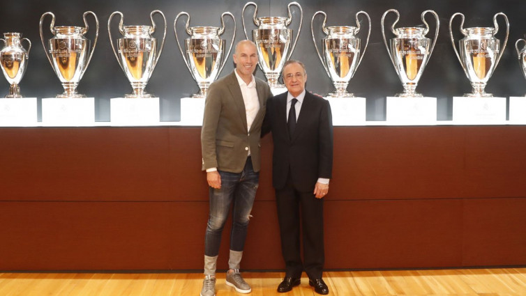 Penggawa Barcelona Kaget Zinedine Zidane Kembali ke Real Madrid